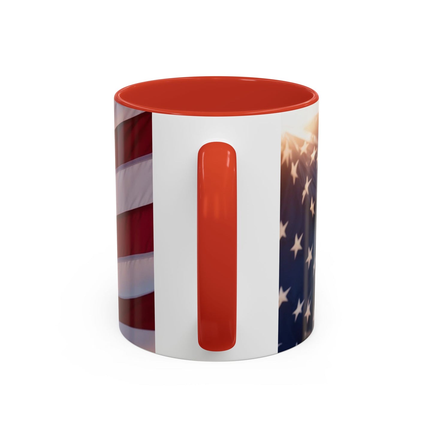 Patriotic Eagle Coffee Mug - Perfect USA Gift for Veterans, Independence Day, Memorial Day, Home Decor, Coffee Lovers