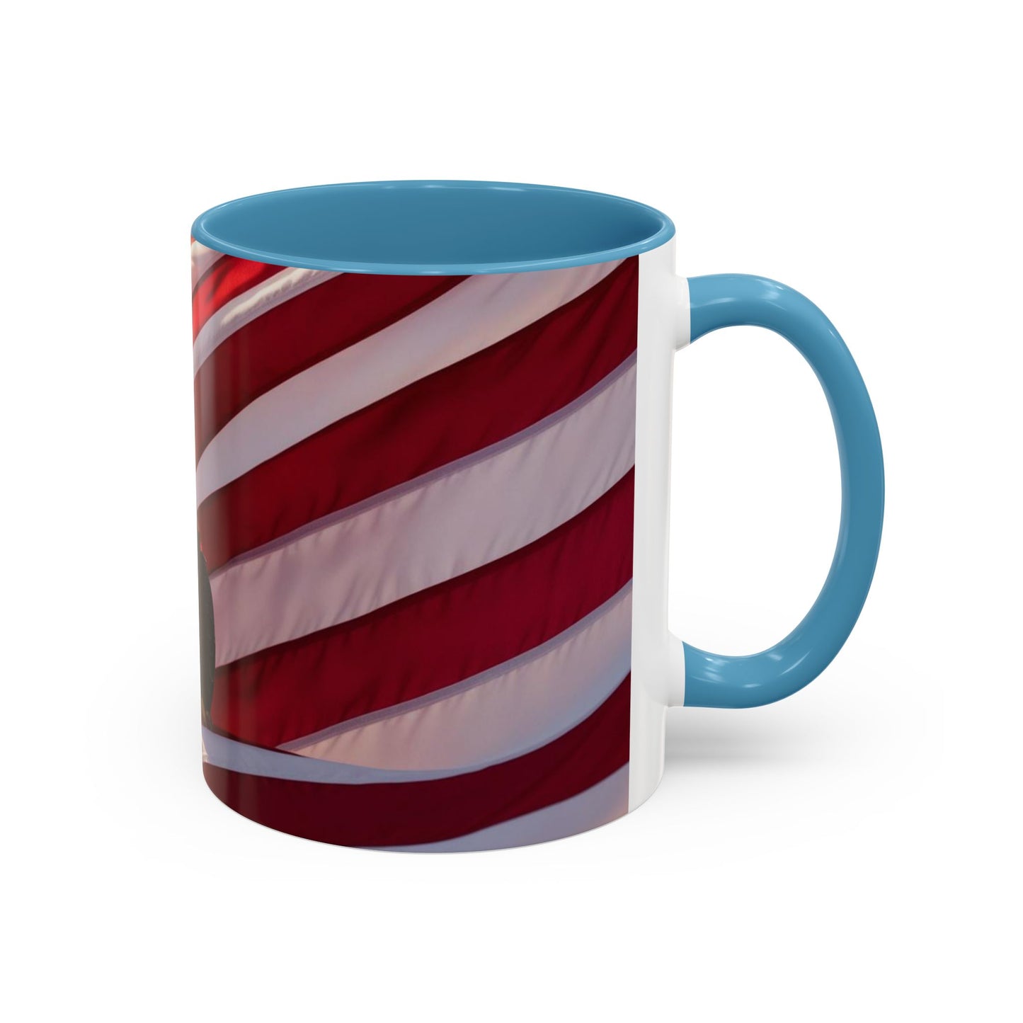 Patriotic Eagle Coffee Mug - Perfect USA Gift for Veterans, Independence Day, Memorial Day, Home Decor, Coffee Lovers