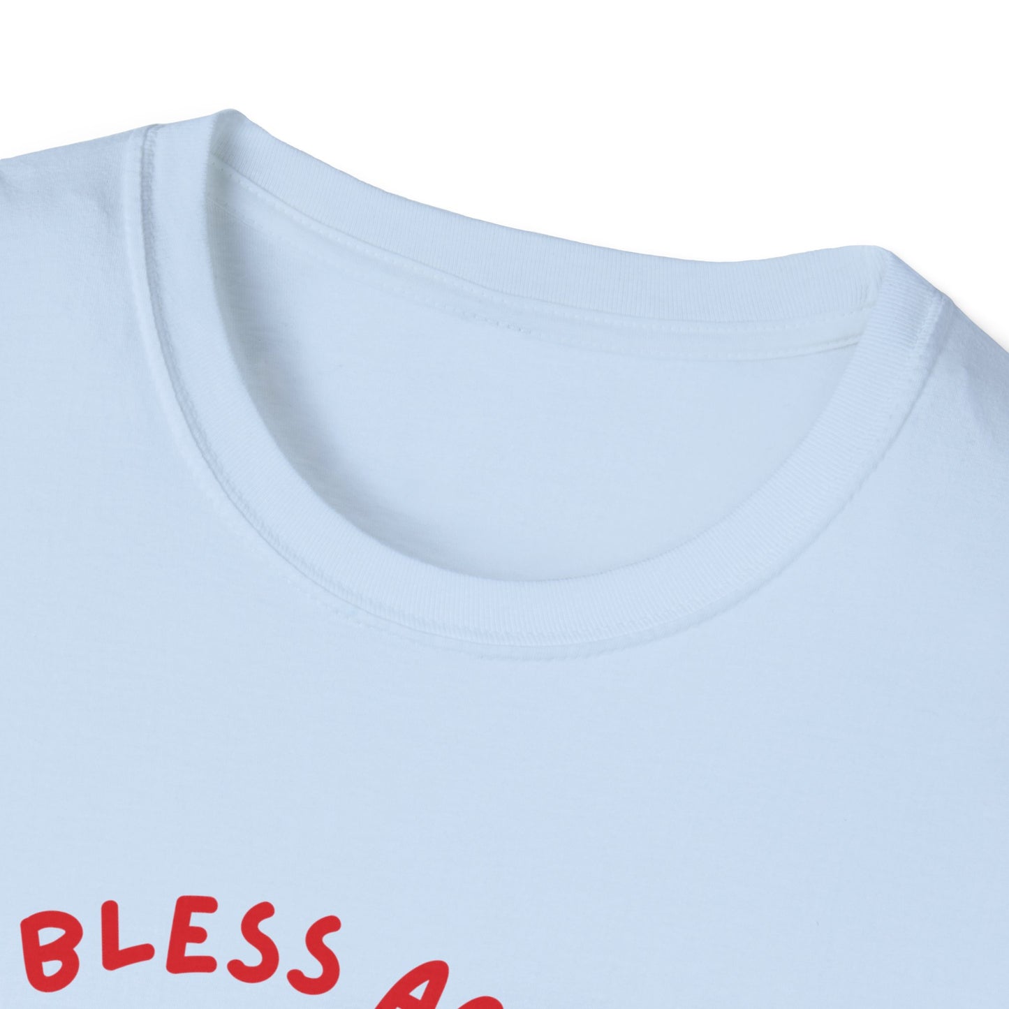 God Bless America Bear T-Shirt, Unisex T-Shirt, Cute Teddy Bear Tee, Patriotic Apparel, 4th of July Shirt, Gifts for Kids