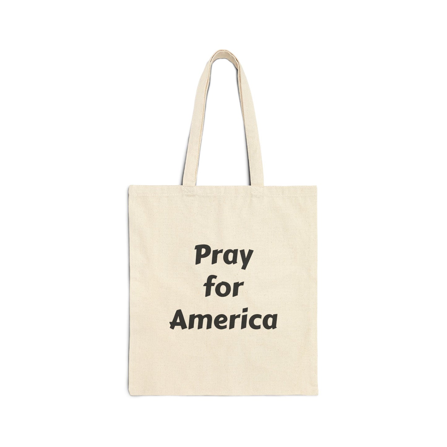 Pray for America Canvas Tote Bag