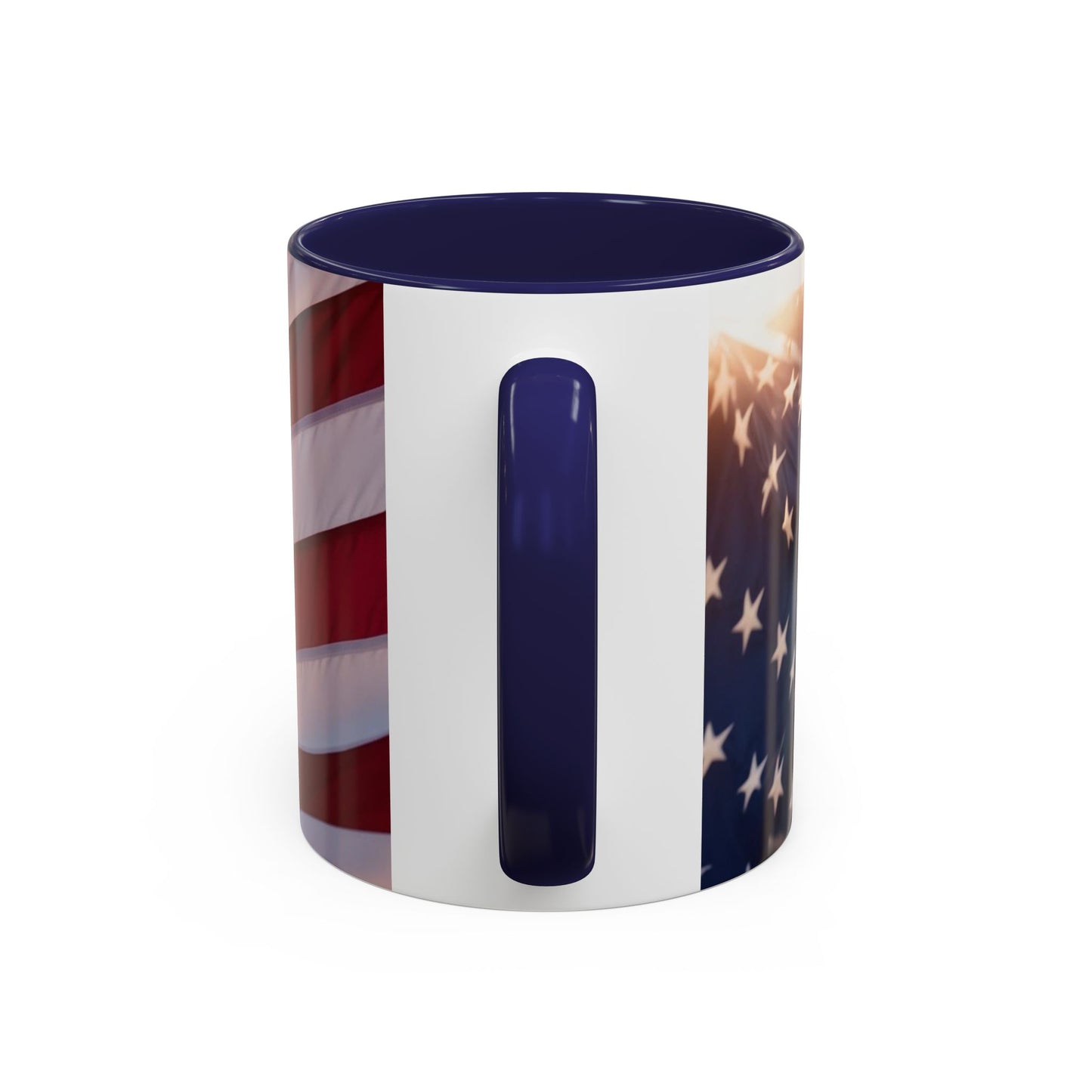Patriotic Eagle Coffee Mug - Perfect USA Gift for Veterans, Independence Day, Memorial Day, Home Decor, Coffee Lovers