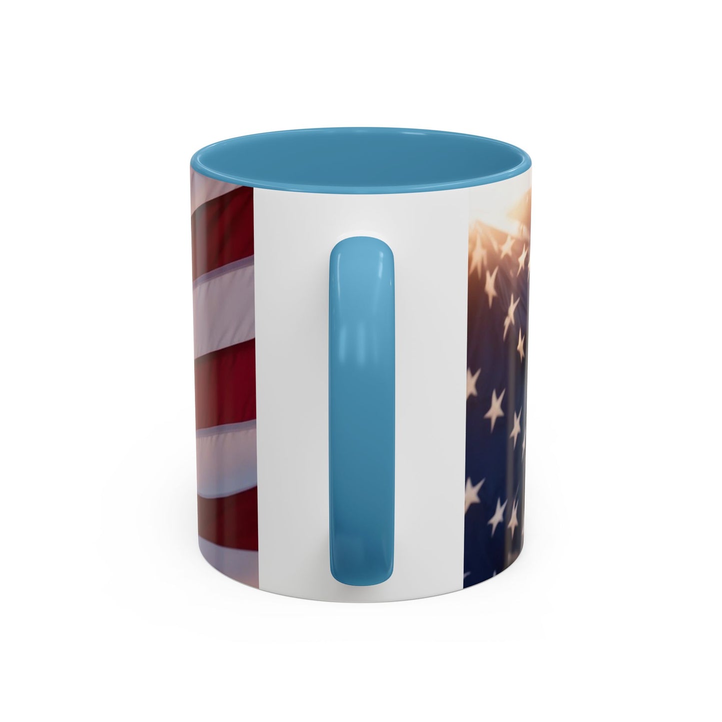 Patriotic Eagle Coffee Mug - Perfect USA Gift for Veterans, Independence Day, Memorial Day, Home Decor, Coffee Lovers
