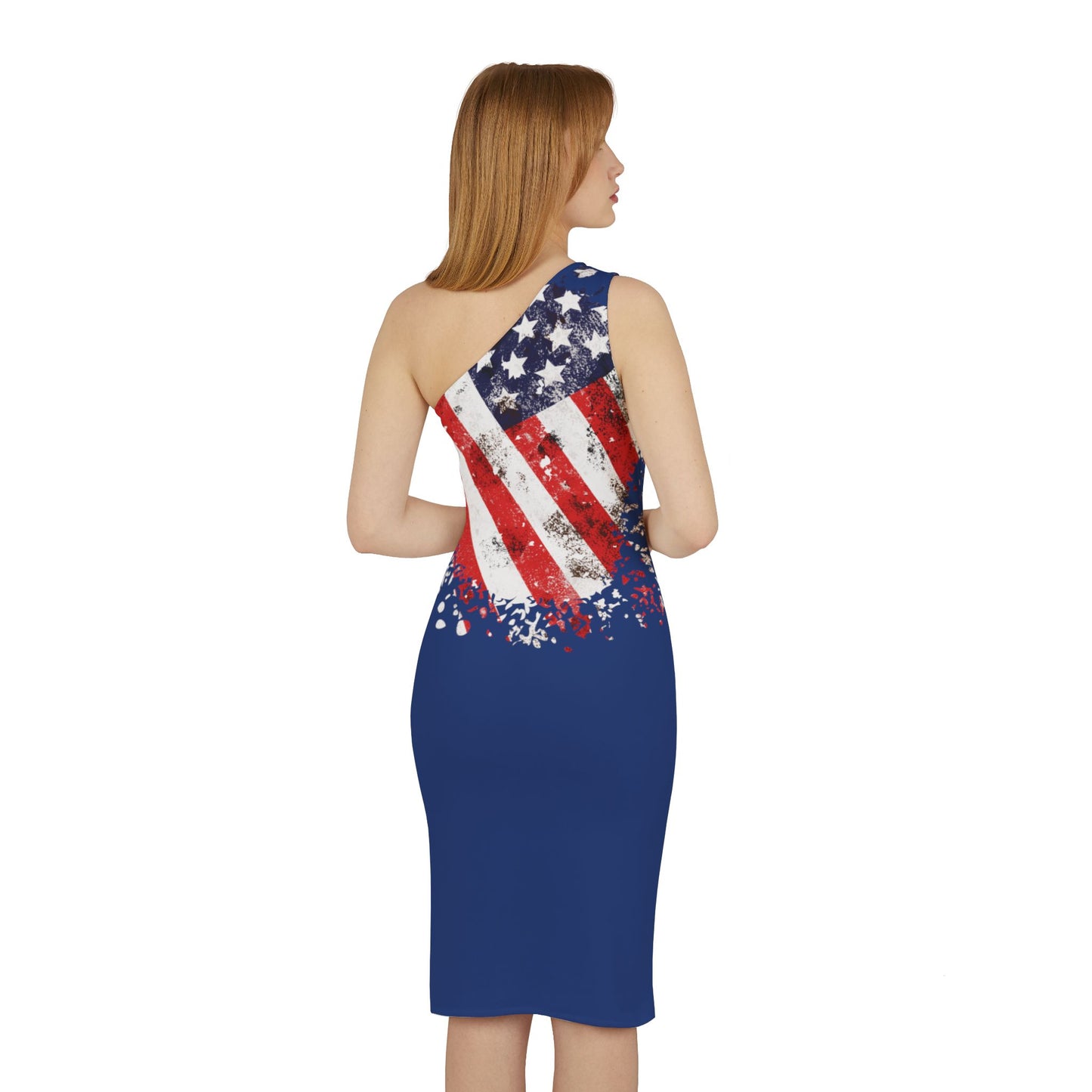 Shoulder Dress (AOP)