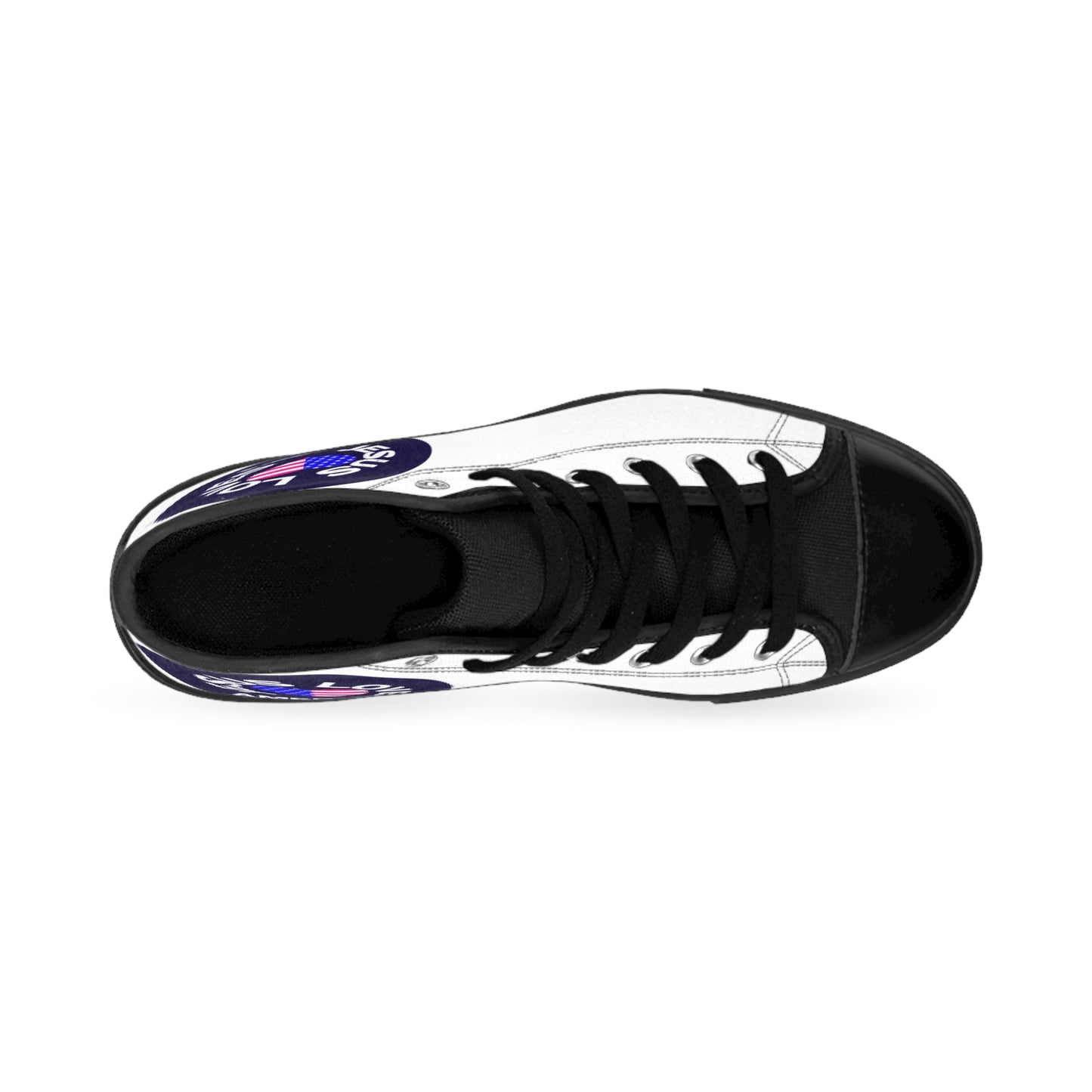 Jesus Loves America Classic Sneakers for Women | Stylish High-Top Shoes