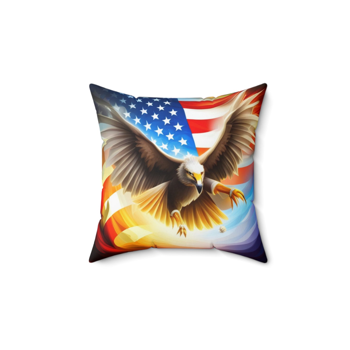Spun Polyester Square Pillow