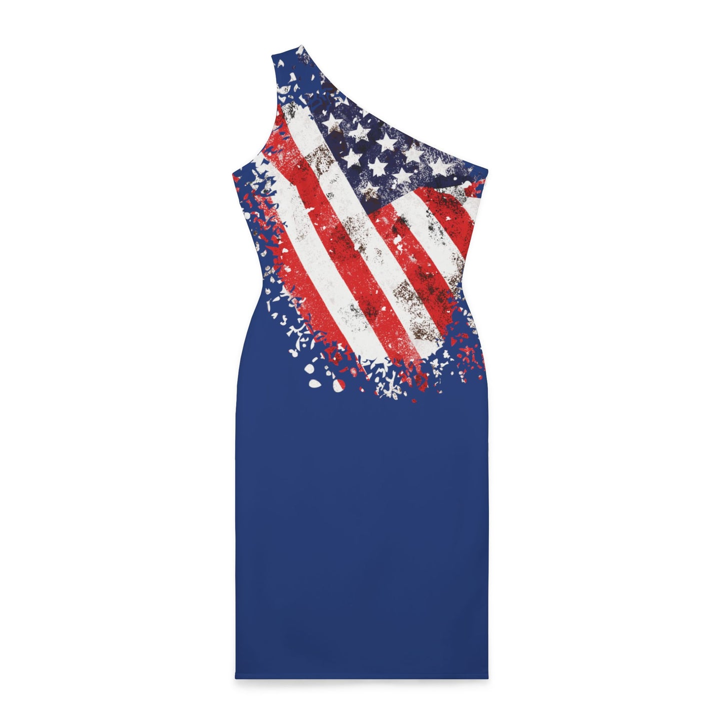 Shoulder Dress (AOP)