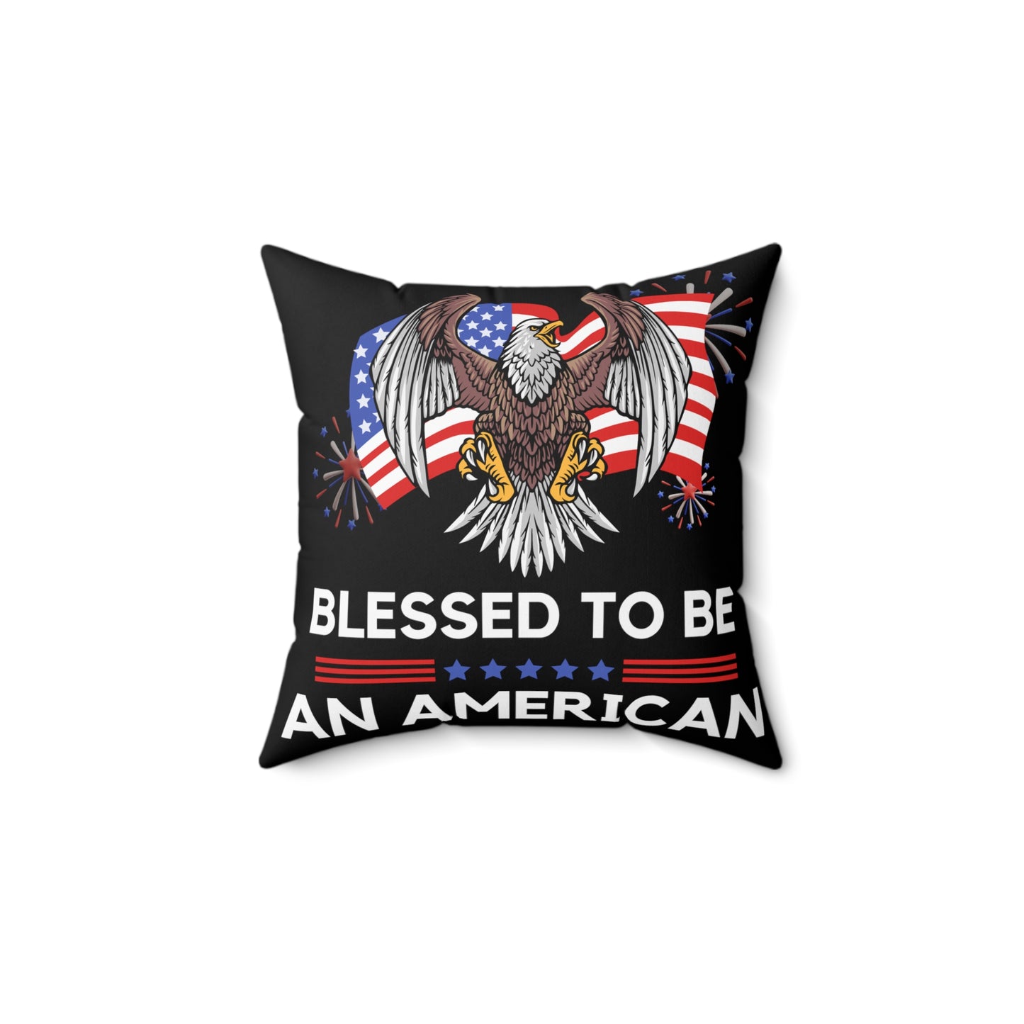 Spun Polyester Square Pillow