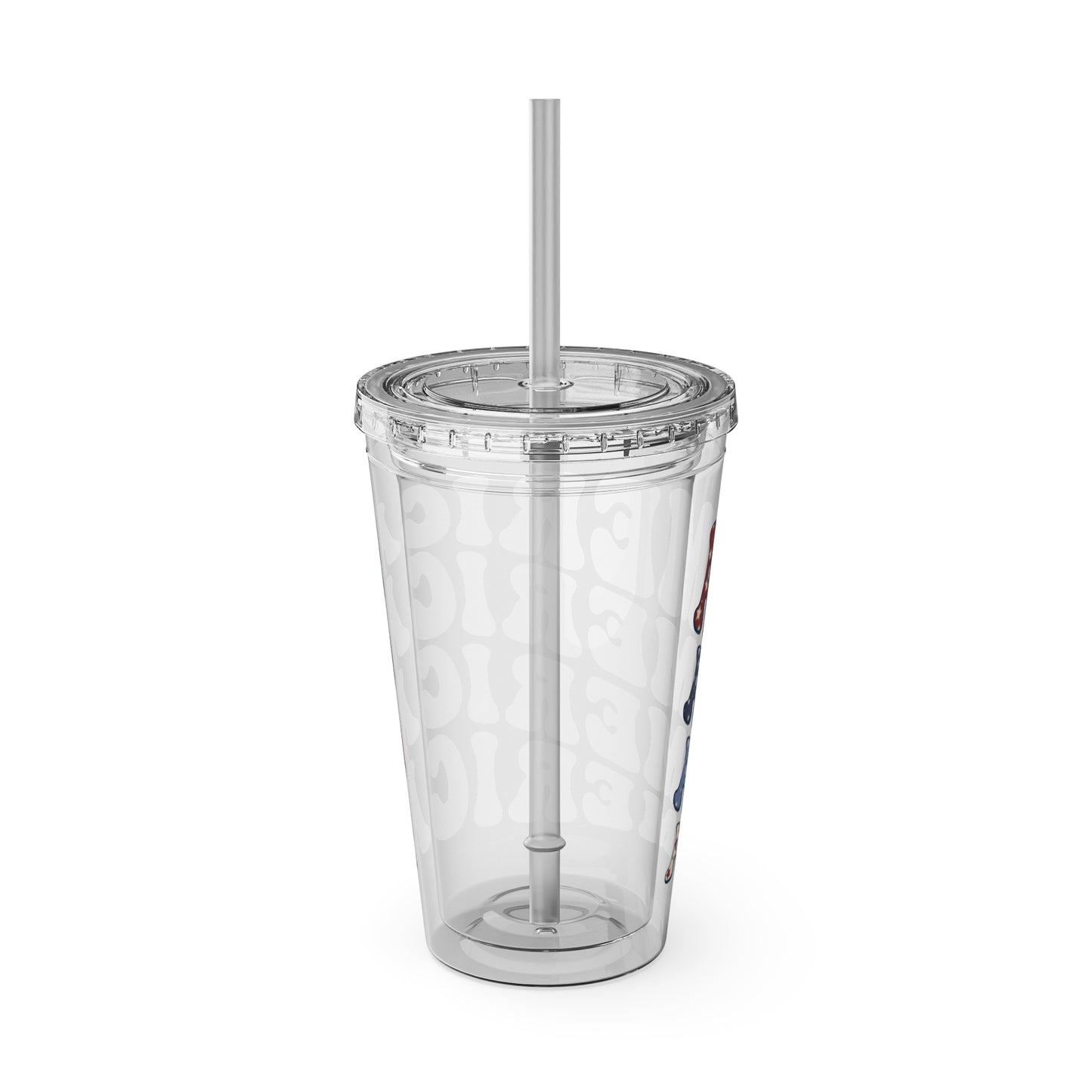Sunsplash Tumbler with Straw, 16oz