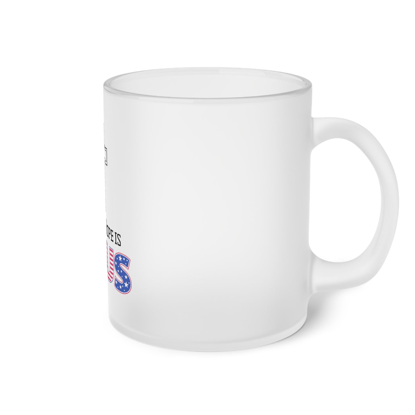 Frosted Glass Mug