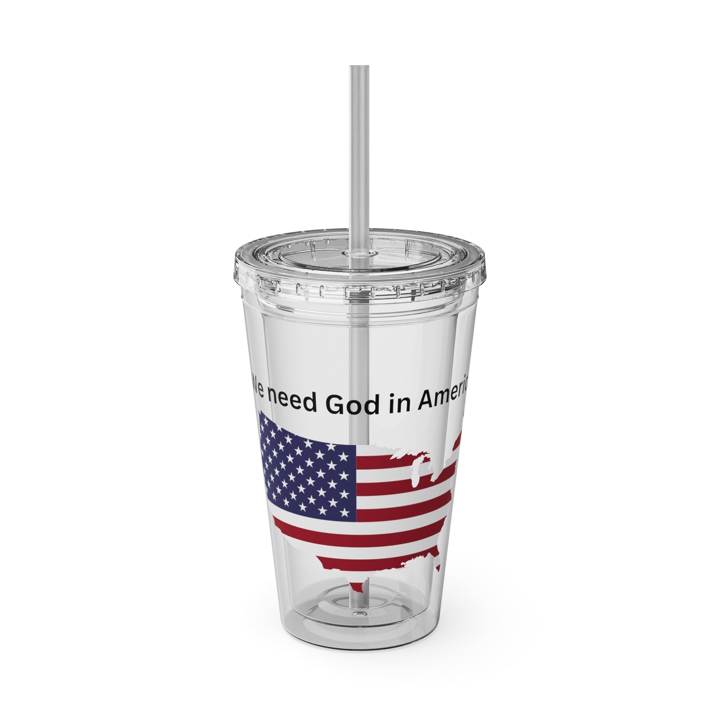 Sunsplash Tumbler with Straw, 16oz