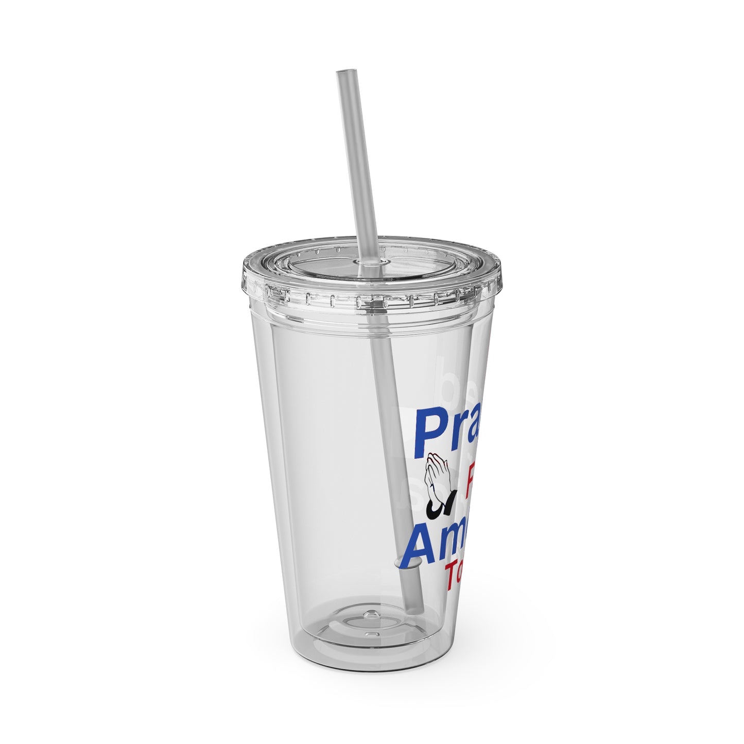Sunsplash Tumbler with Straw, 16oz
