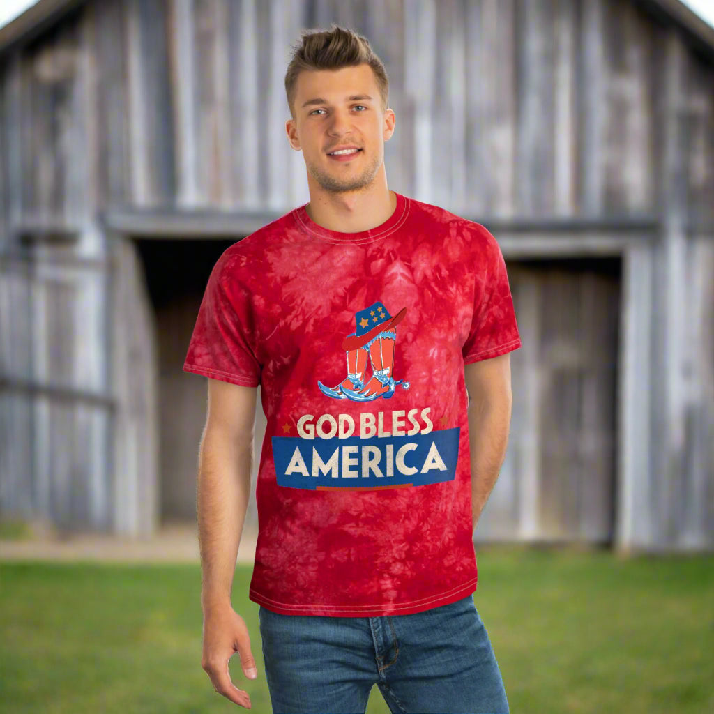 Tie-Dye Tee, Crystal