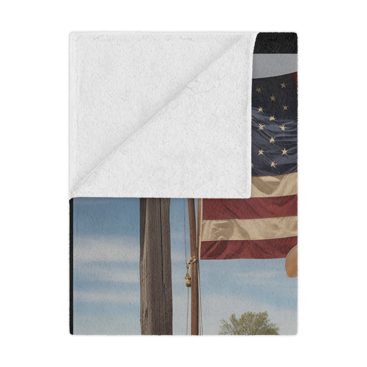 Inspirational Minky Blanket - Turn Your Heart to Jesus