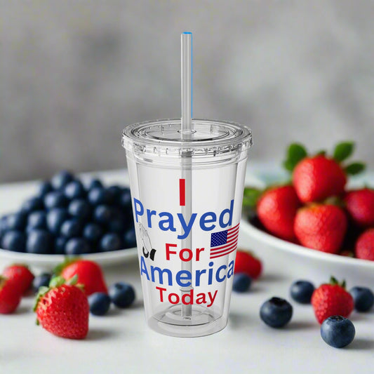Sunsplash Tumbler with Straw, 16oz
