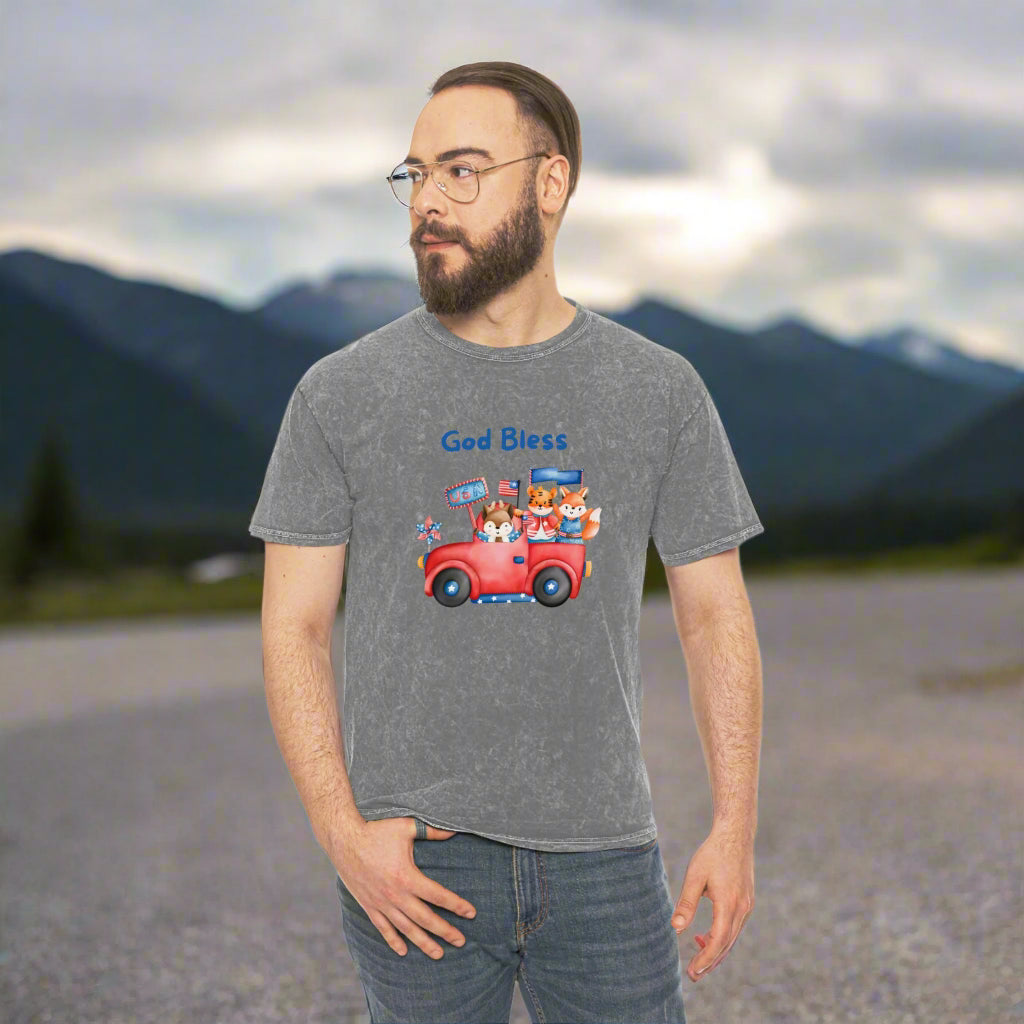 Unisex Mineral Wash T-Shirt