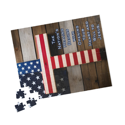 Patriotic Religious Puzzle - 110, 252, 520, 1014-piece