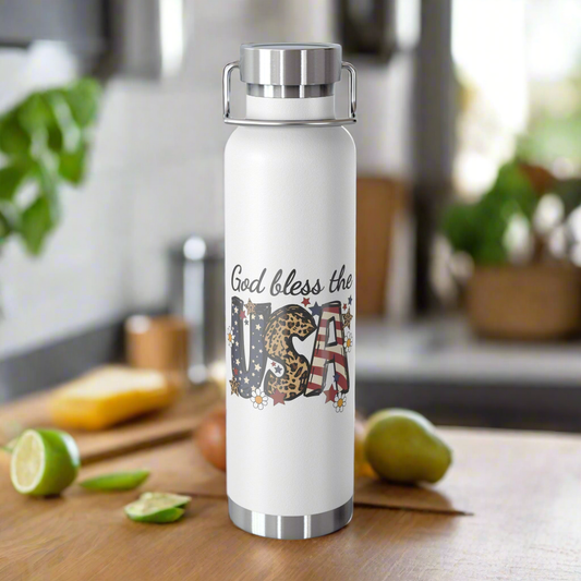 Copper Vacuum Insulated Bottle, 22oz